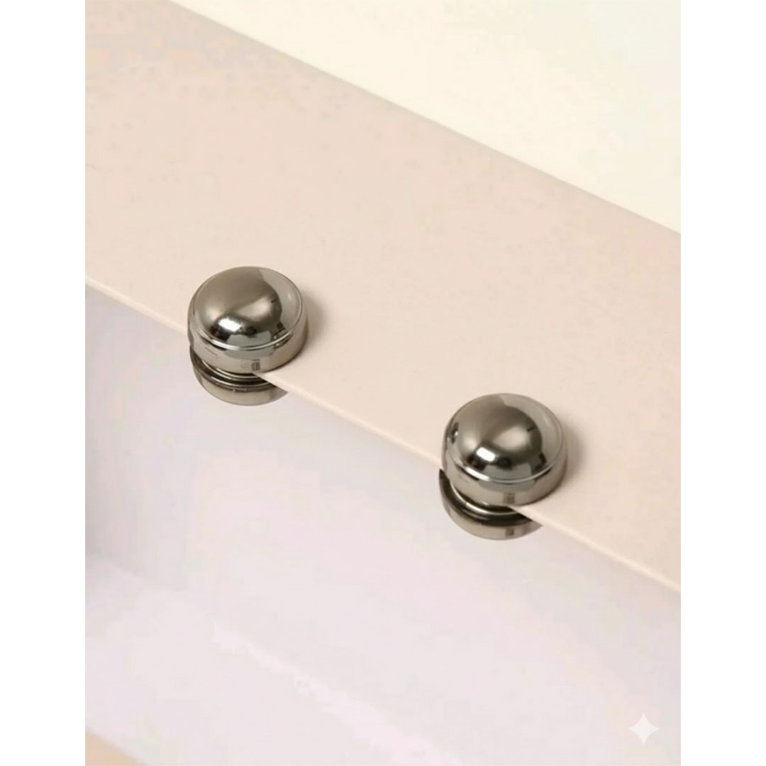 دبابيس حجاب مغناطيسية - 2 قطعة - نحاسي