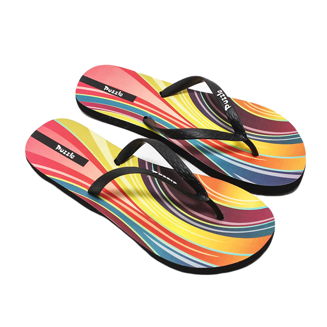 0088 شبشب حريمي فليب فلوب - أسود