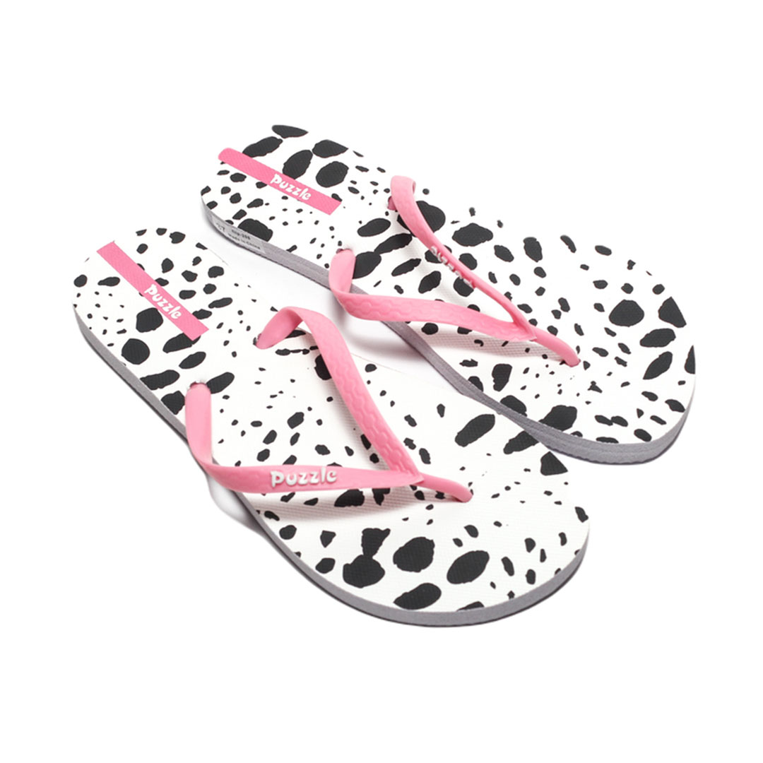 0093 شبشب حريمي فليب فلوب - أسود