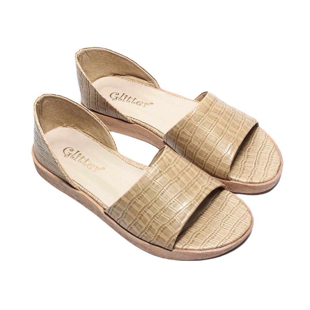 0174 صندل صيفي حريمي - بيج