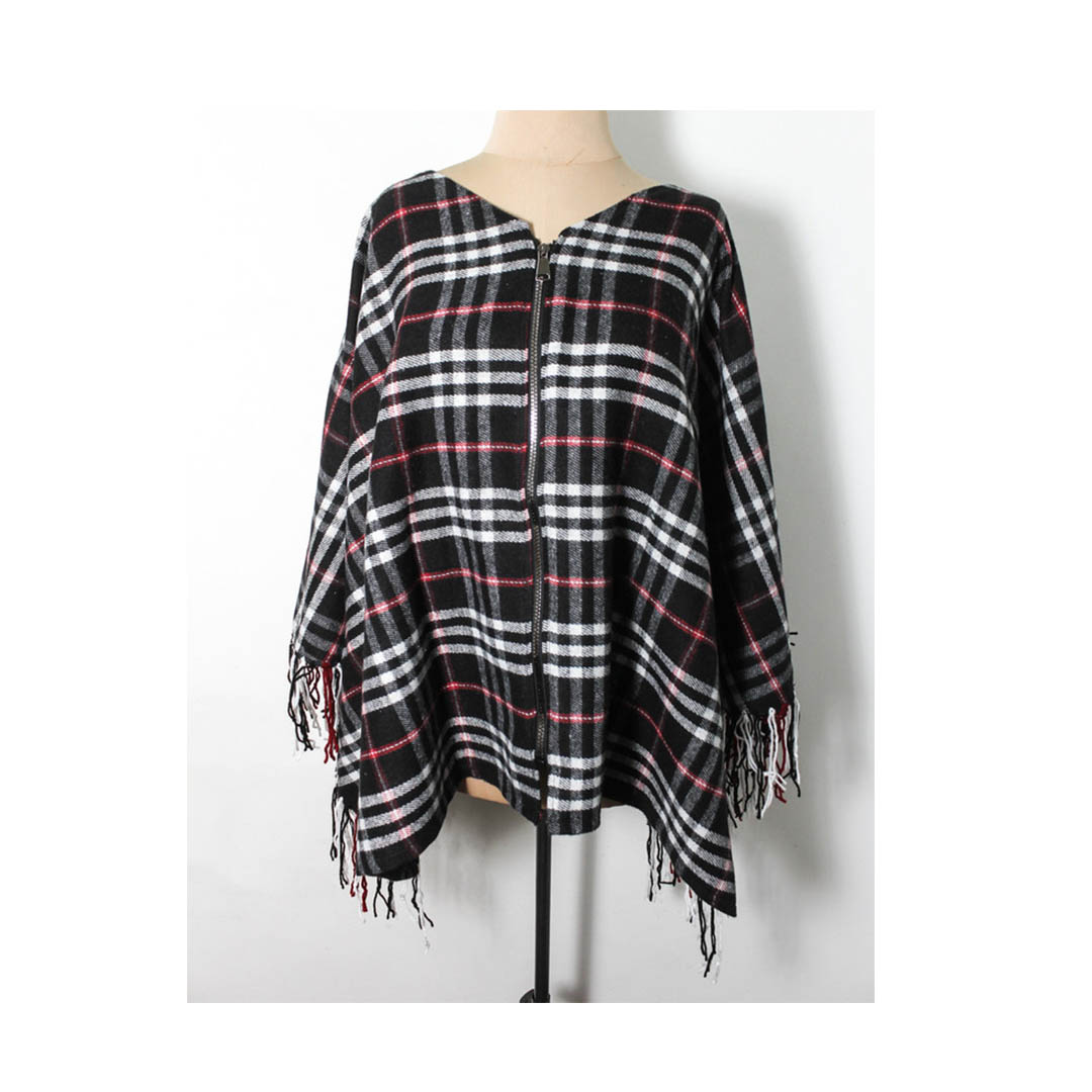 1441 سكارف شتوي حريمي - أسود