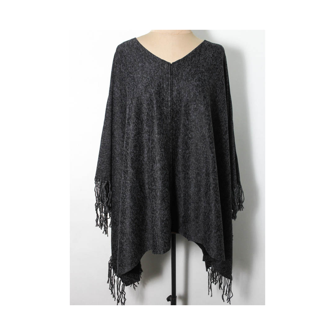 1442 سكارف شتوي حريمي - أسود