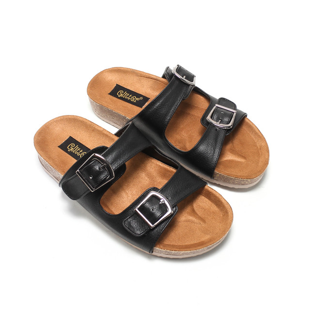 شبشب جلد مفتوح حريمي جليتر 0836