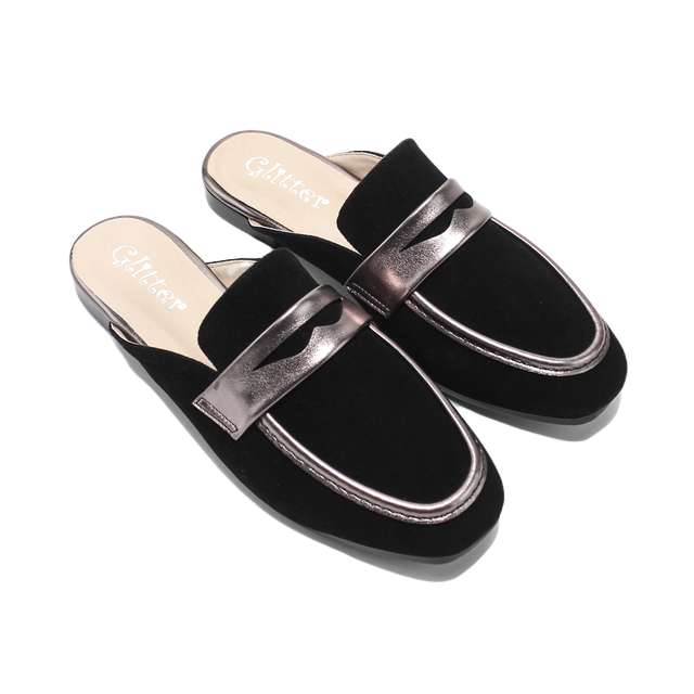 شبشب مقفول قطيفة حريمي جليتر 0840