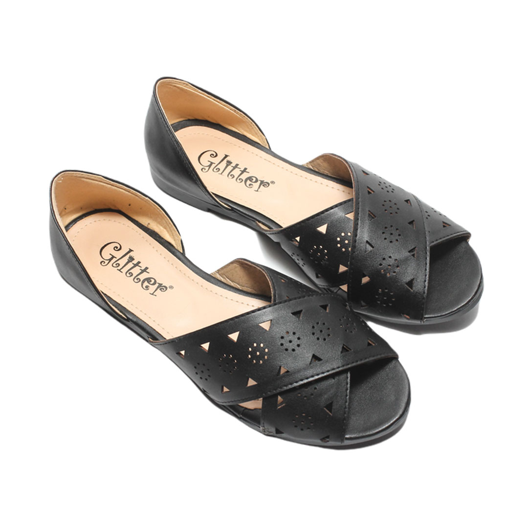 178 صندل حريمي صيفي - أسود