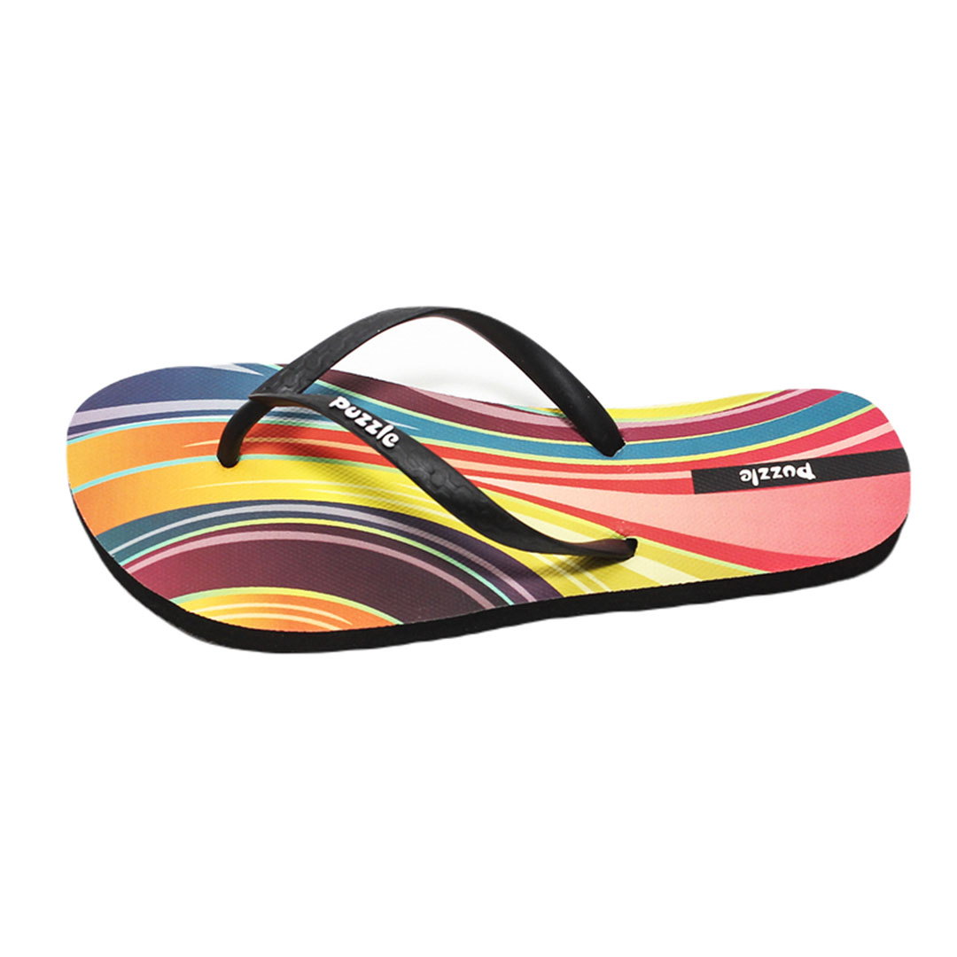 0088 شبشب حريمي فليب فلوب - أسود