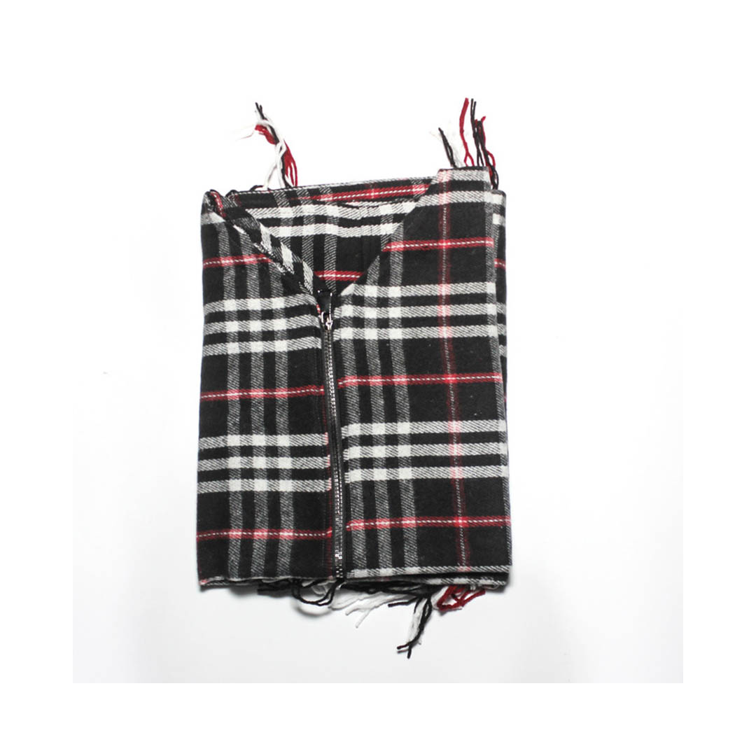 1441 سكارف شتوي حريمي - أسود