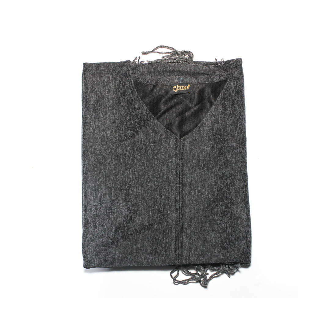 1442 سكارف شتوي حريمي - أسود