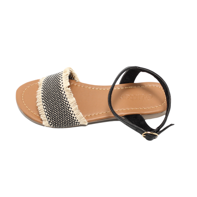 صندل حريمي جلد جليتر 0218