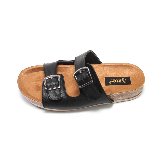 شبشب جلد مفتوح حريمي جليتر 0836