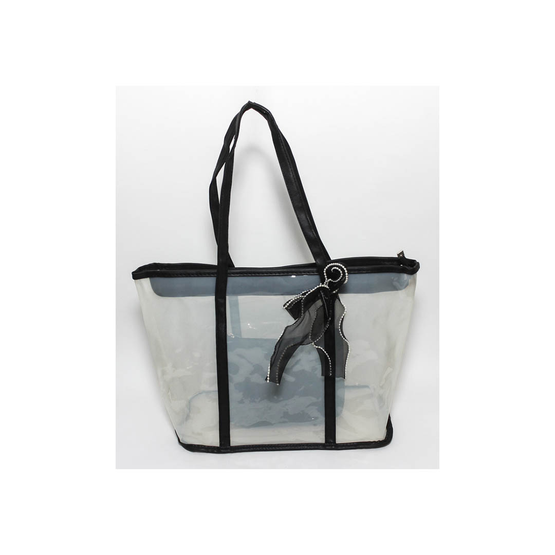 4648 شنطة حريمي للصيف - أسود