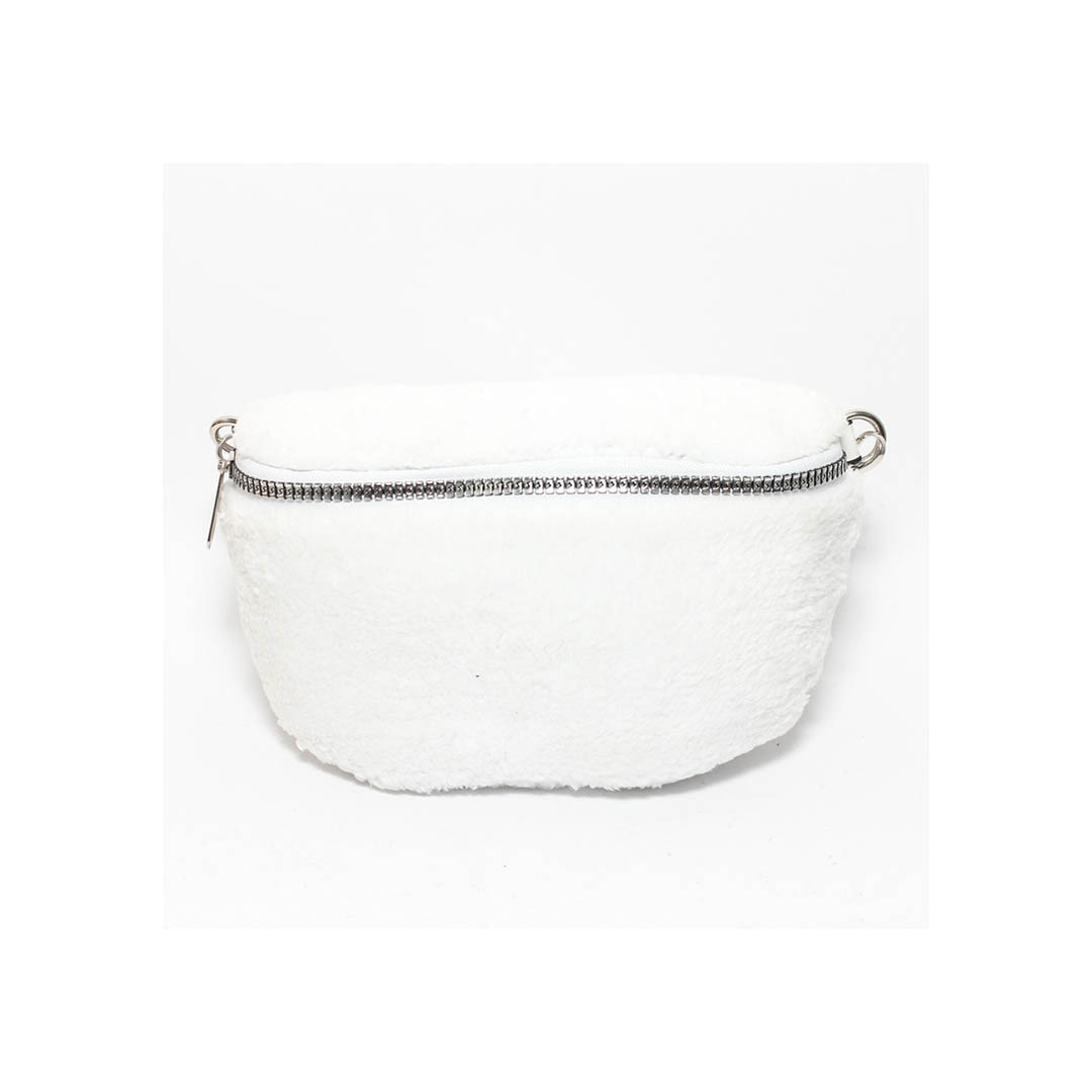 4785 شنطة وسط حريمي كاجوال - أبيض