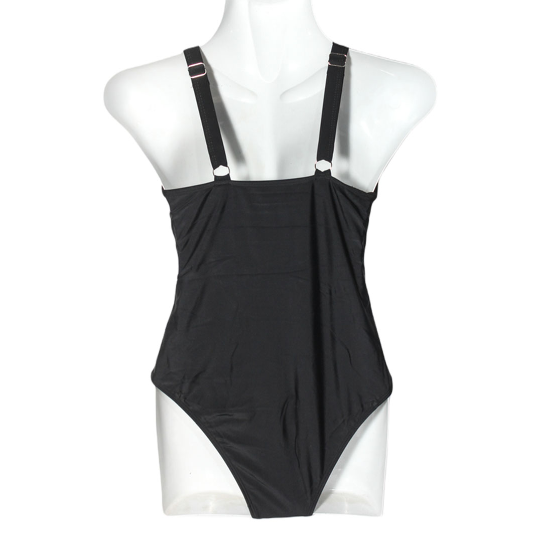 0686 مايوه حريمي قطعة واحدة - أسود