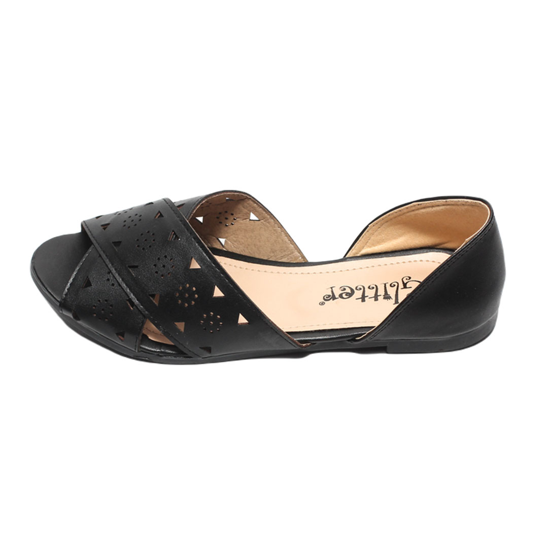 178 صندل حريمي صيفي - أسود