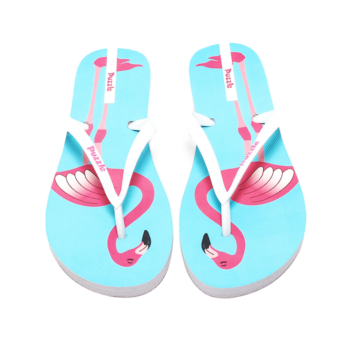 0081 شبشب حريمي فليب فلوب - أزرق