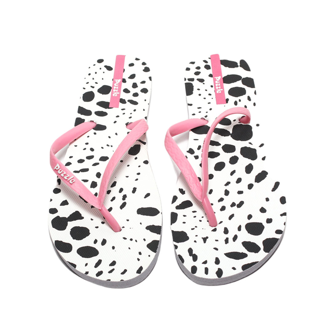 0093 شبشب حريمي فليب فلوب - أسود