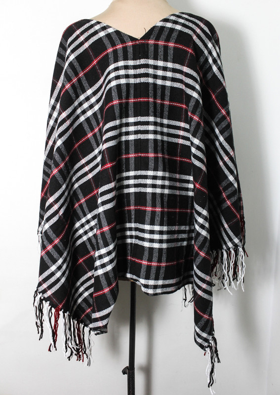 1441 سكارف شتوي حريمي - أسود