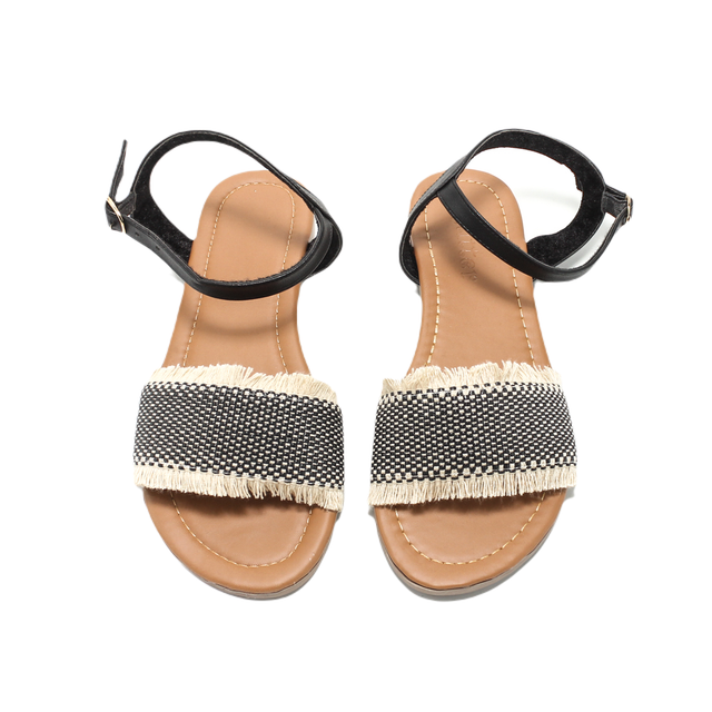 صندل حريمي جلد جليتر 0218