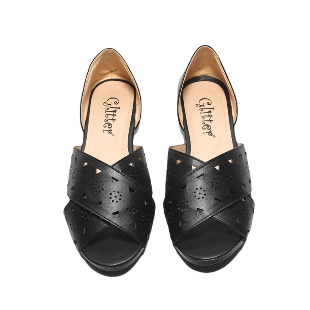 178 صندل حريمي صيفي - أسود