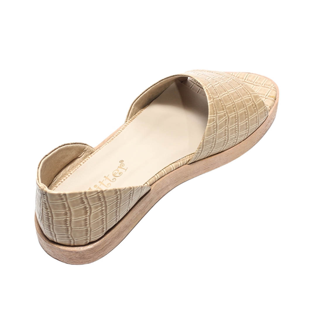 0174 صندل صيفي حريمي - بيج