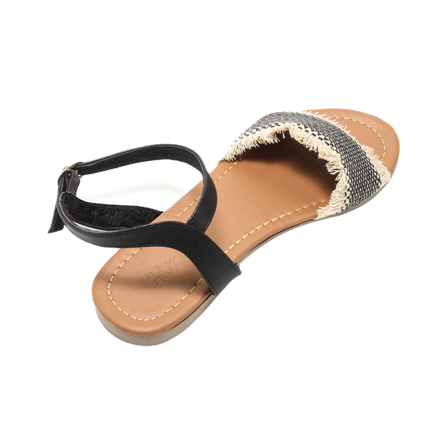 صندل حريمي جلد جليتر 0218