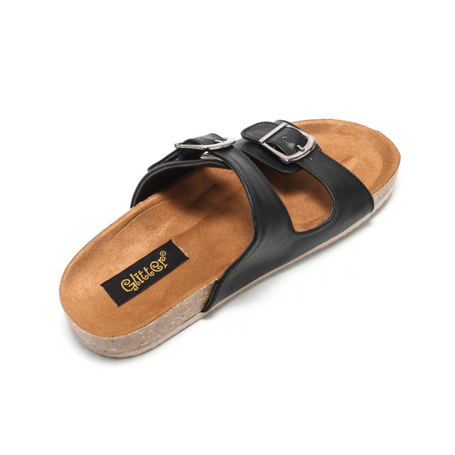 شبشب جلد مفتوح حريمي جليتر 0836