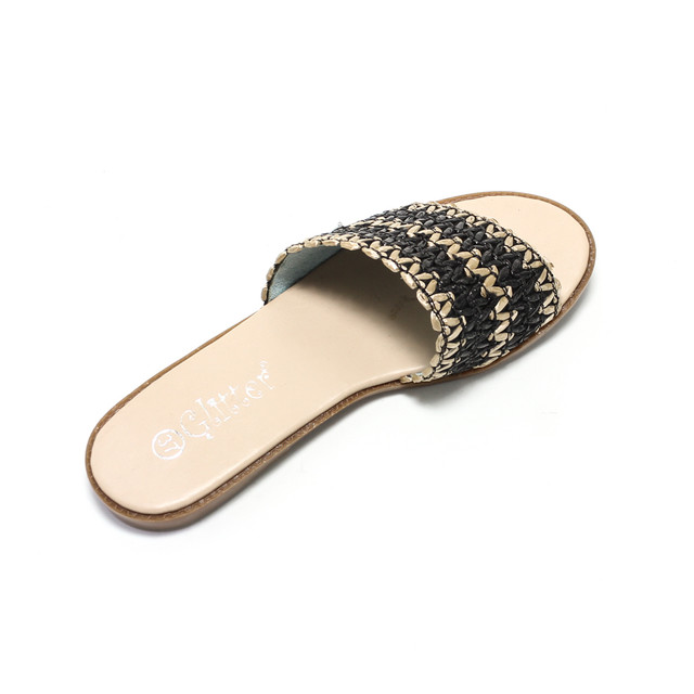 شبشب شكل خوص حريمي جليتر 0838