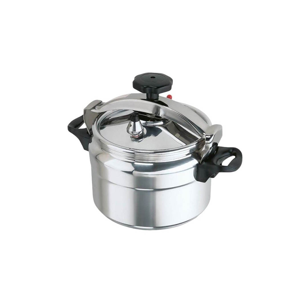 حلة ضغط بخار - 28 سم - فضي