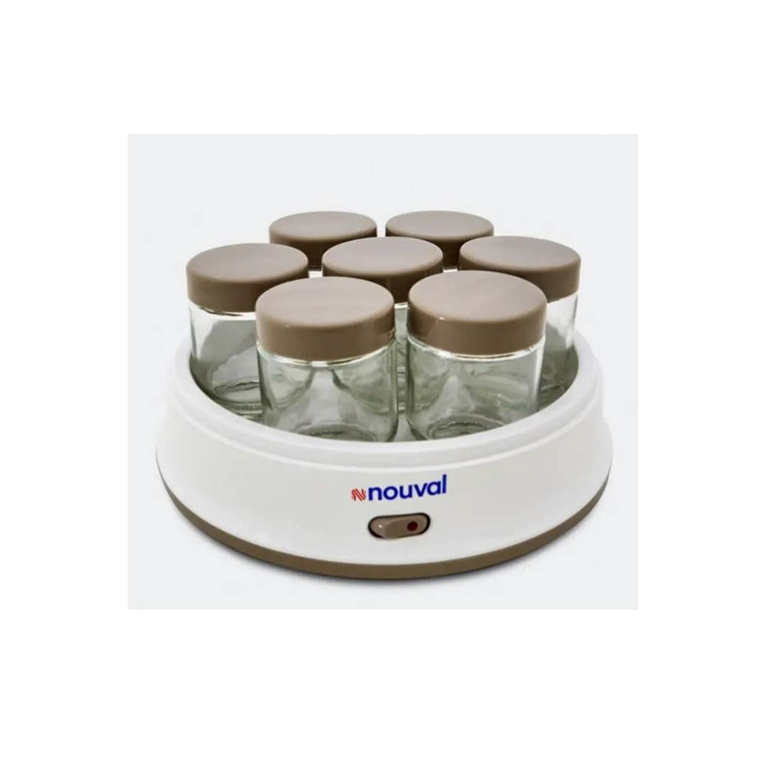 ماكينة صنع الزبادي - 7 أكواب - أبيض