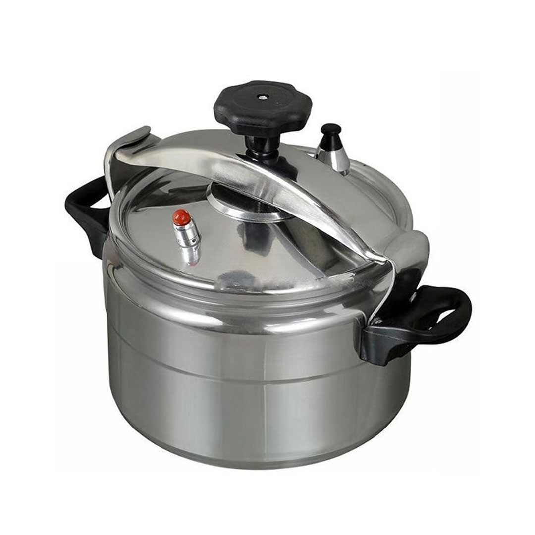 حلة ضغط الومنيوم - 9 لتر - فضي