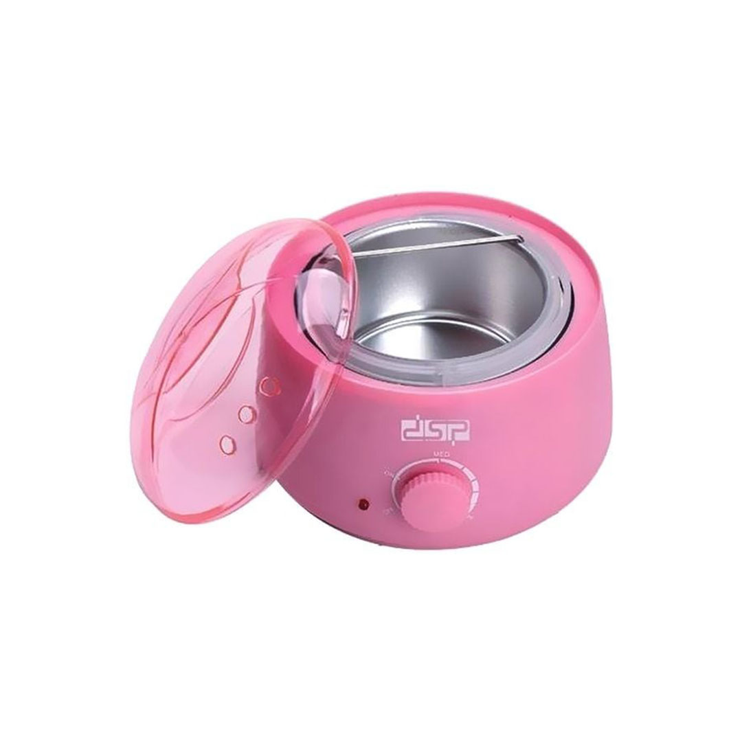 ماكينة تسخين الشمع - بينك/فضي