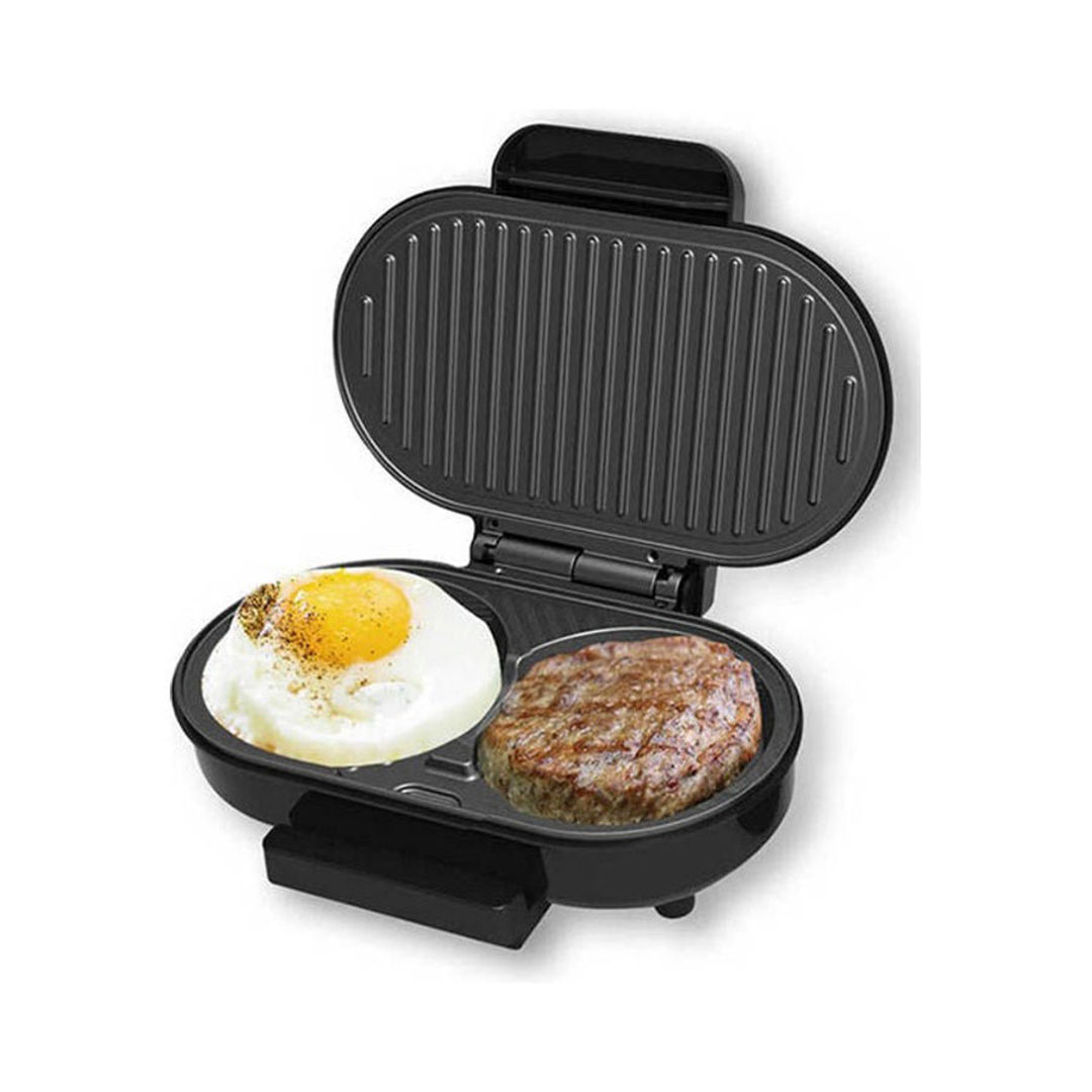 kc1124 ماكينة صنع البرجر الكهربائية - 1200 وات - أسود