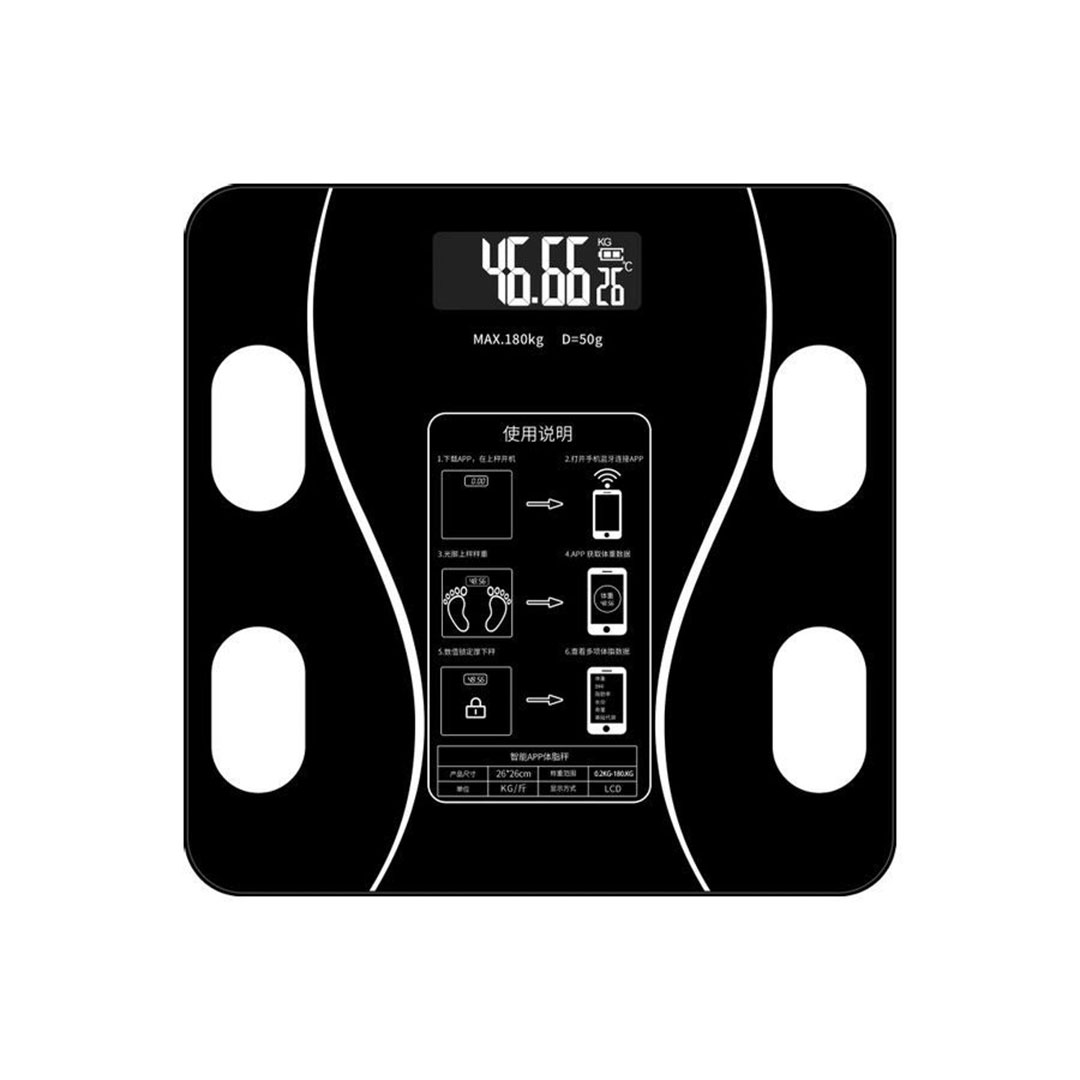 ميزان بلوتوث ديجيتال - أسود