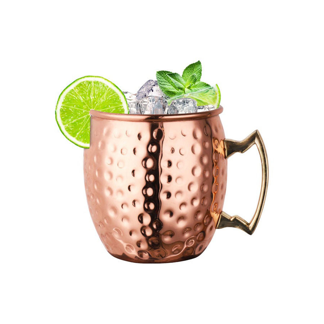 كوب نحاسي - 530 مللي - ذهبي