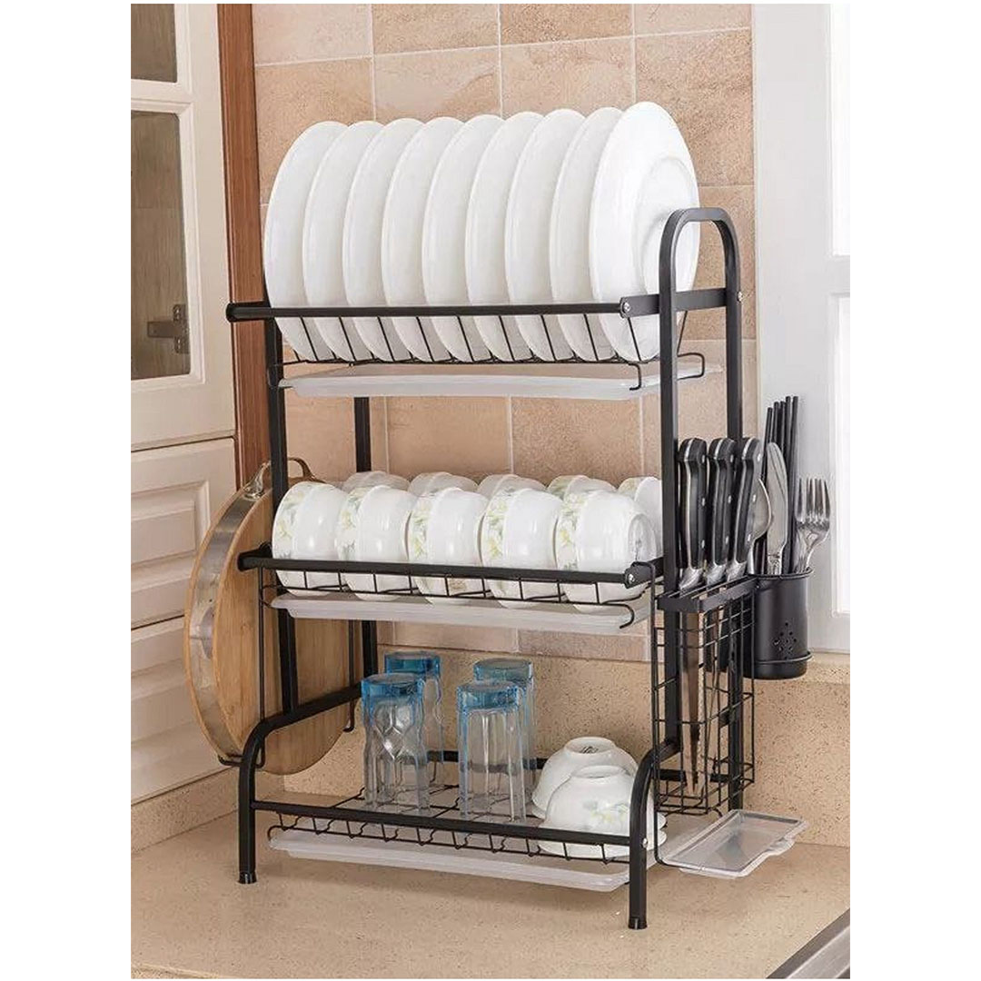 مطبقية معدن - 3 دور - أسود