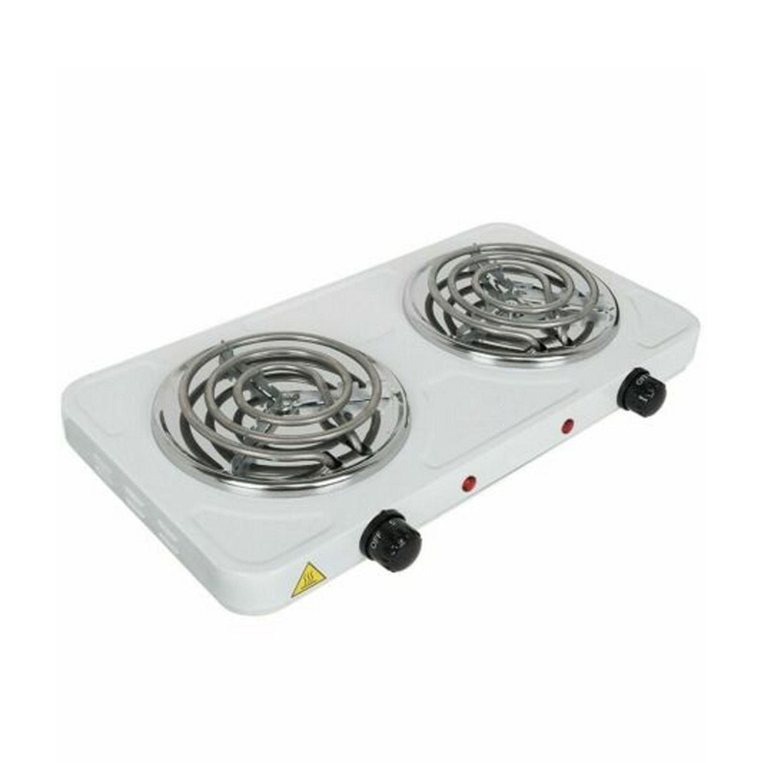 بوتجاز كهرباء - 2 شعلة - أبيض