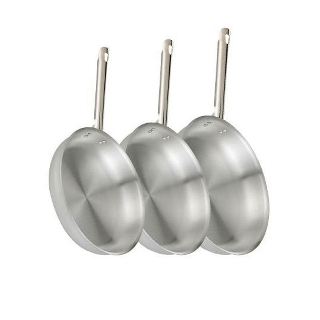 طقم طاسات الومنيوم عميقة - 3 قطع