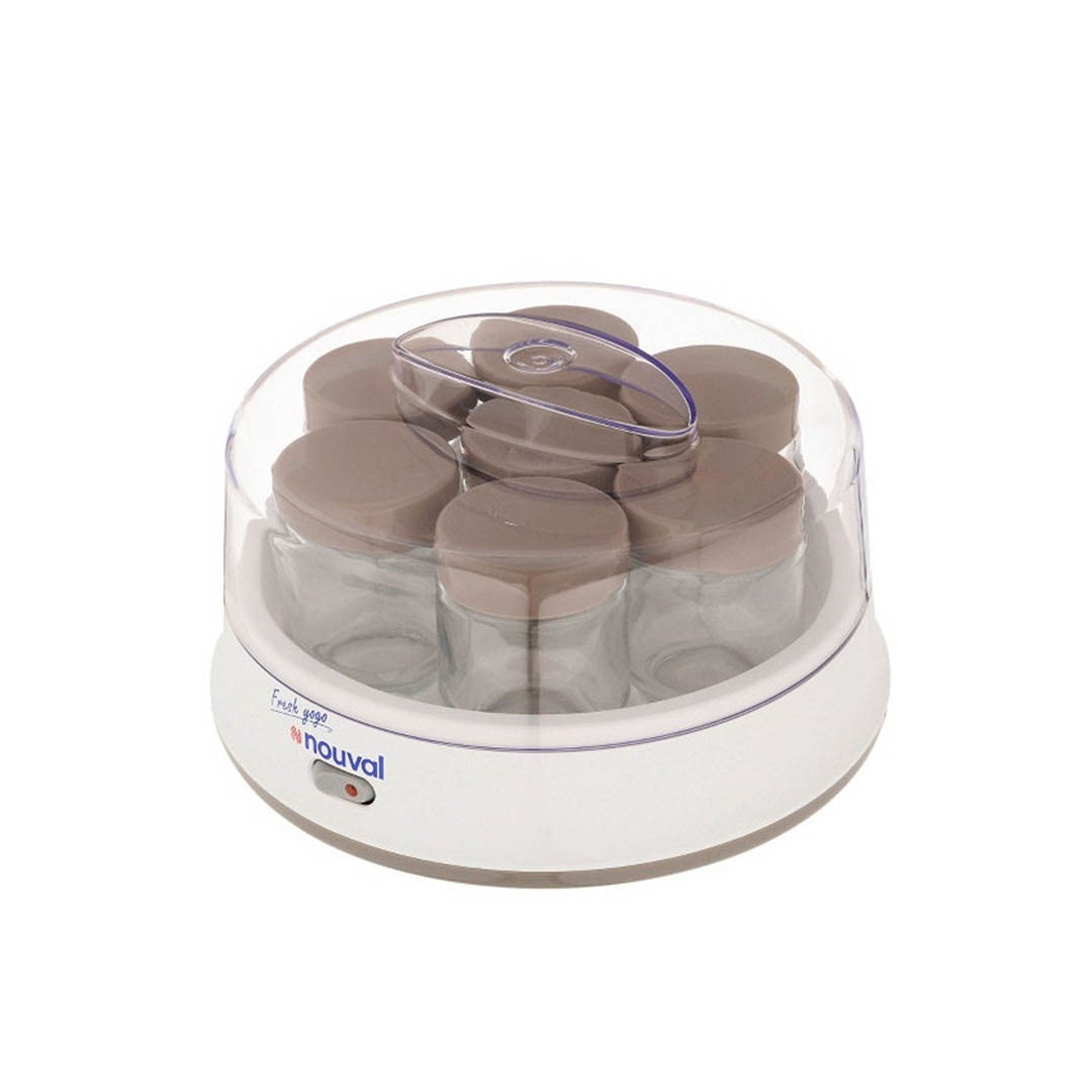 ماكينة صنع الزبادي - 7 أكواب - أبيض