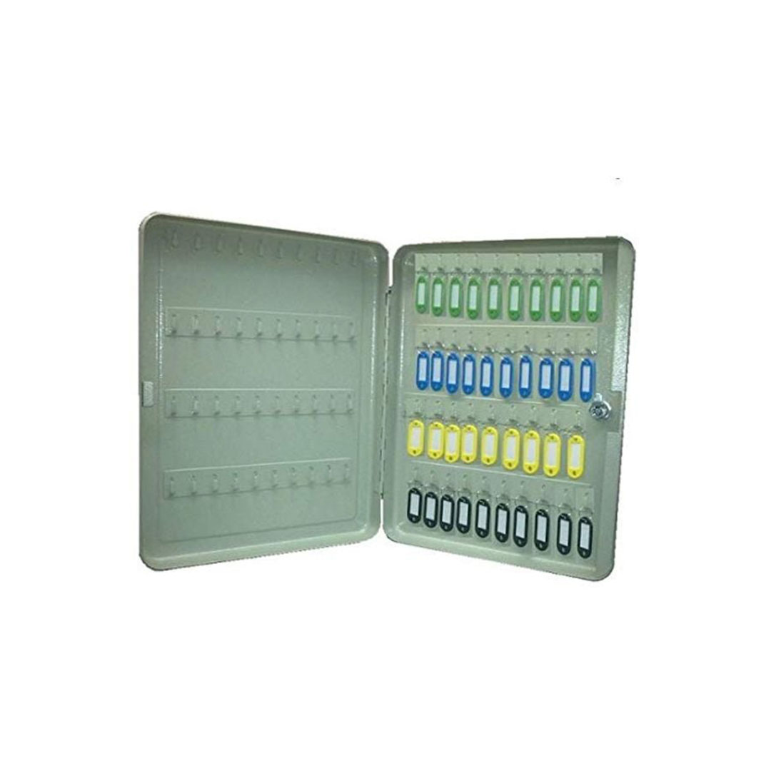 صندوق منظم للمفاتيح - 45 قطعة - أبيض