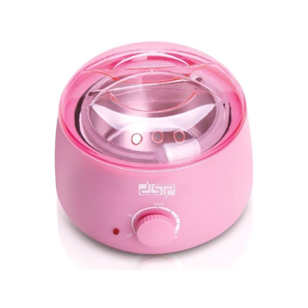 ماكينة تسخين الشمع - بينك/فضي