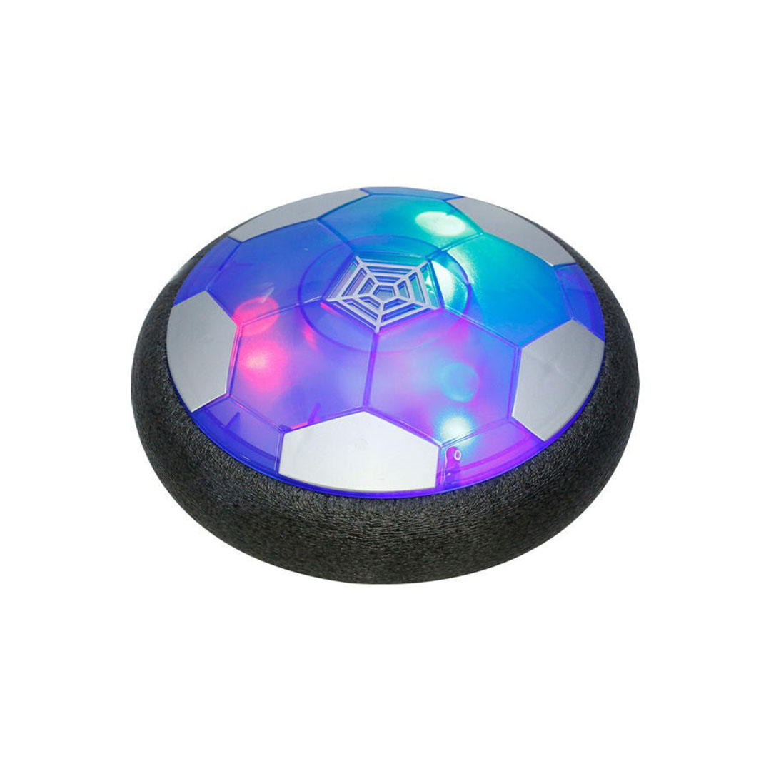 كرة دائرية بضوء LED مع مرمى للأطفال