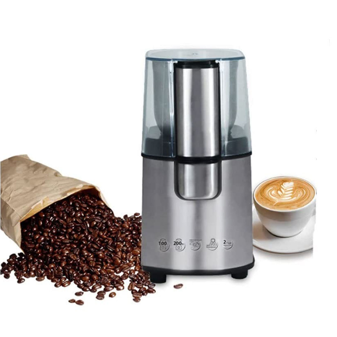SM-3020S مطحنة قهوة كهربائية - 200 وات - فضي