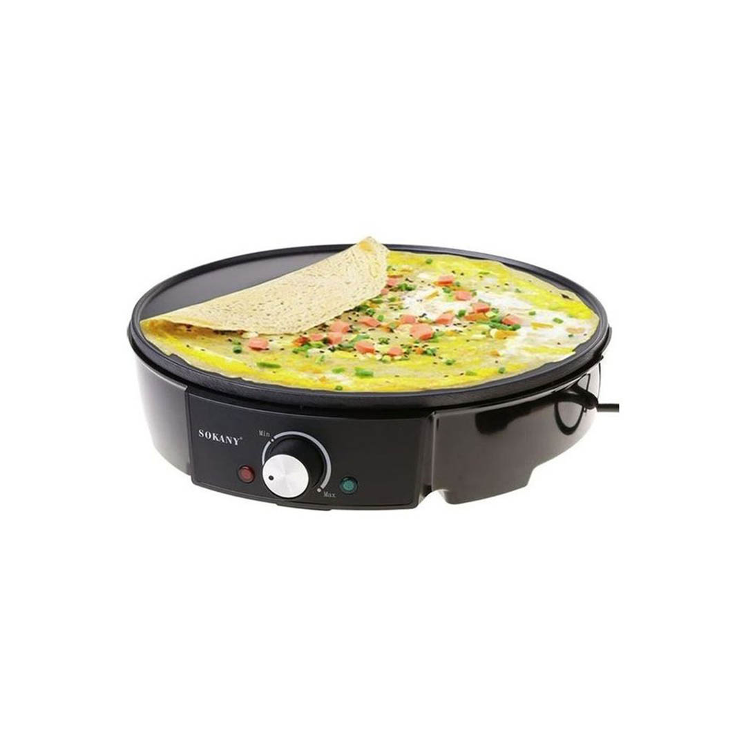 SK-1002 ماكينة صانع الكريب سوكاني - 1200 وات - أسود