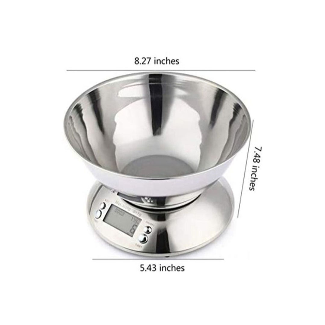 ميزان طعام ديجتيال - فضي