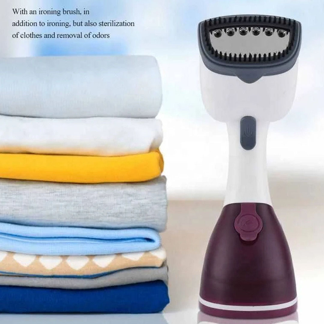 AL-2205 مكواة بخار محمولة - 1200 وات - أبيض/ بنفسجي