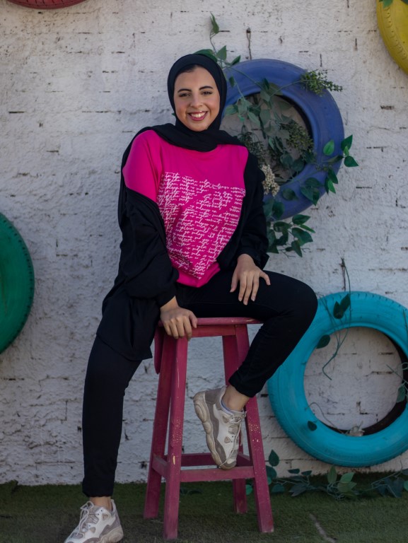 تيشيرت حريمي مطبوعة