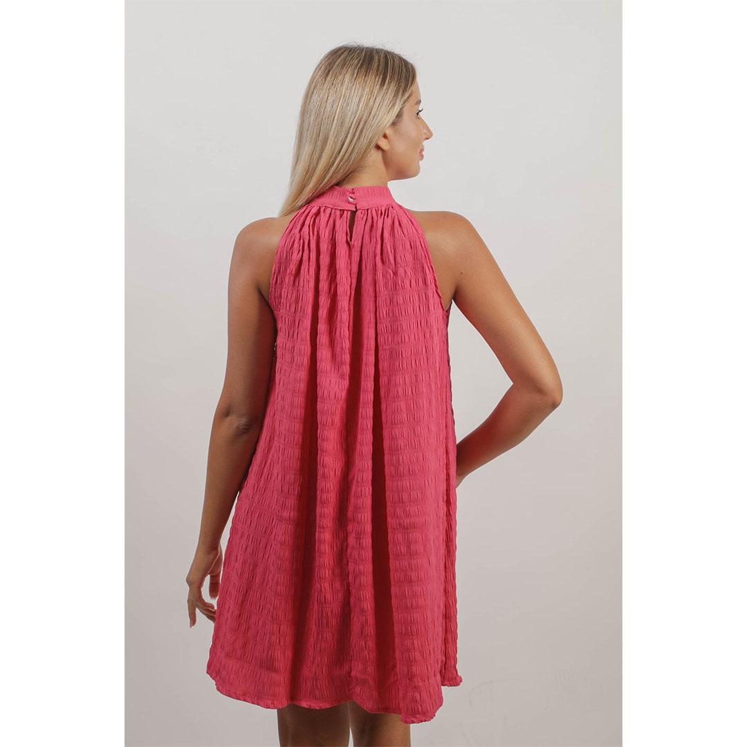 فستان قصير حريمي - بينك