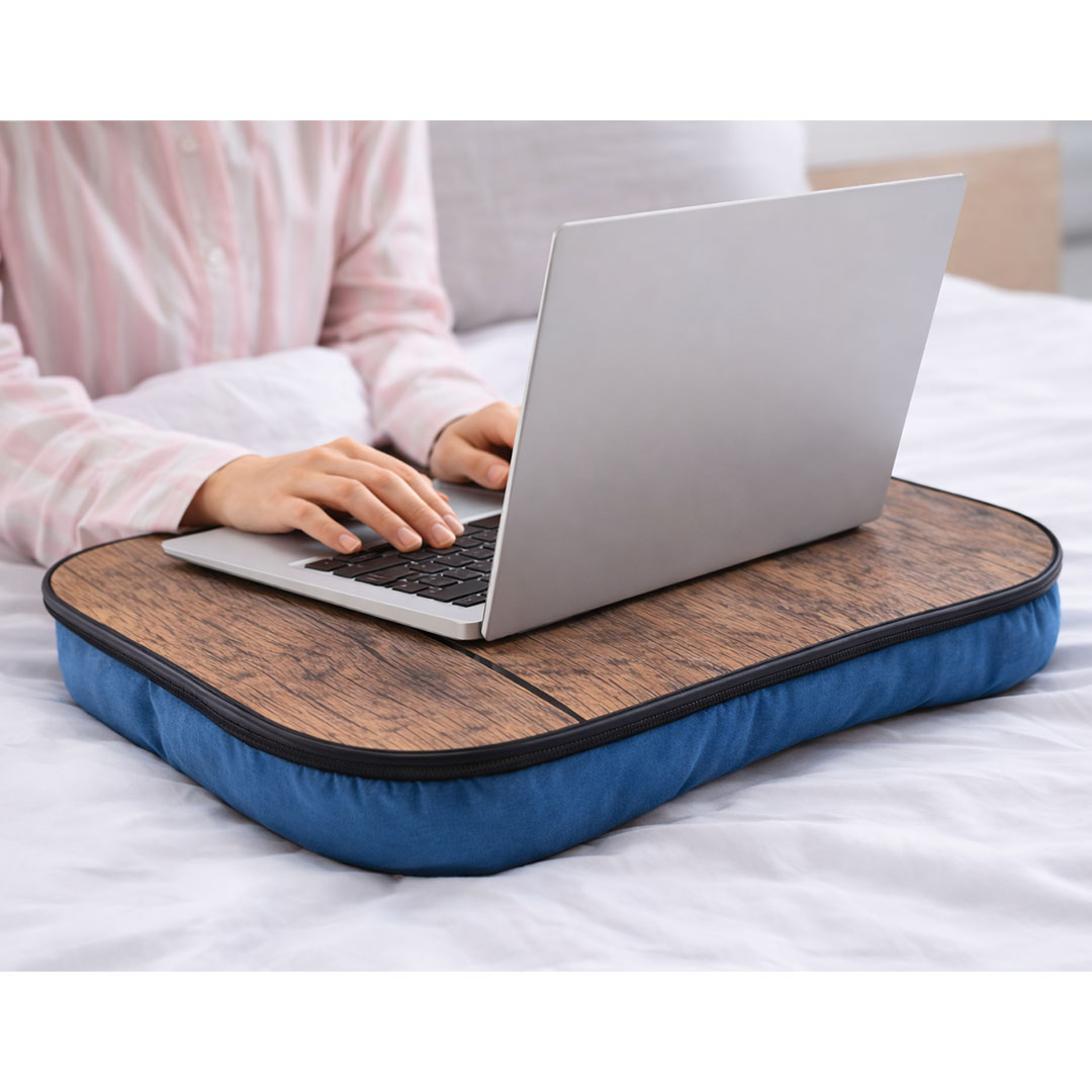 ترابيزة لاب توب خشب بوسادة - 49.5 * 39.5 سم
