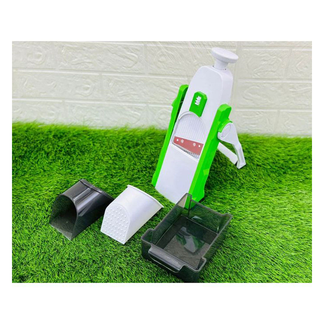 قطاعة خضروات مع حوض تجميع