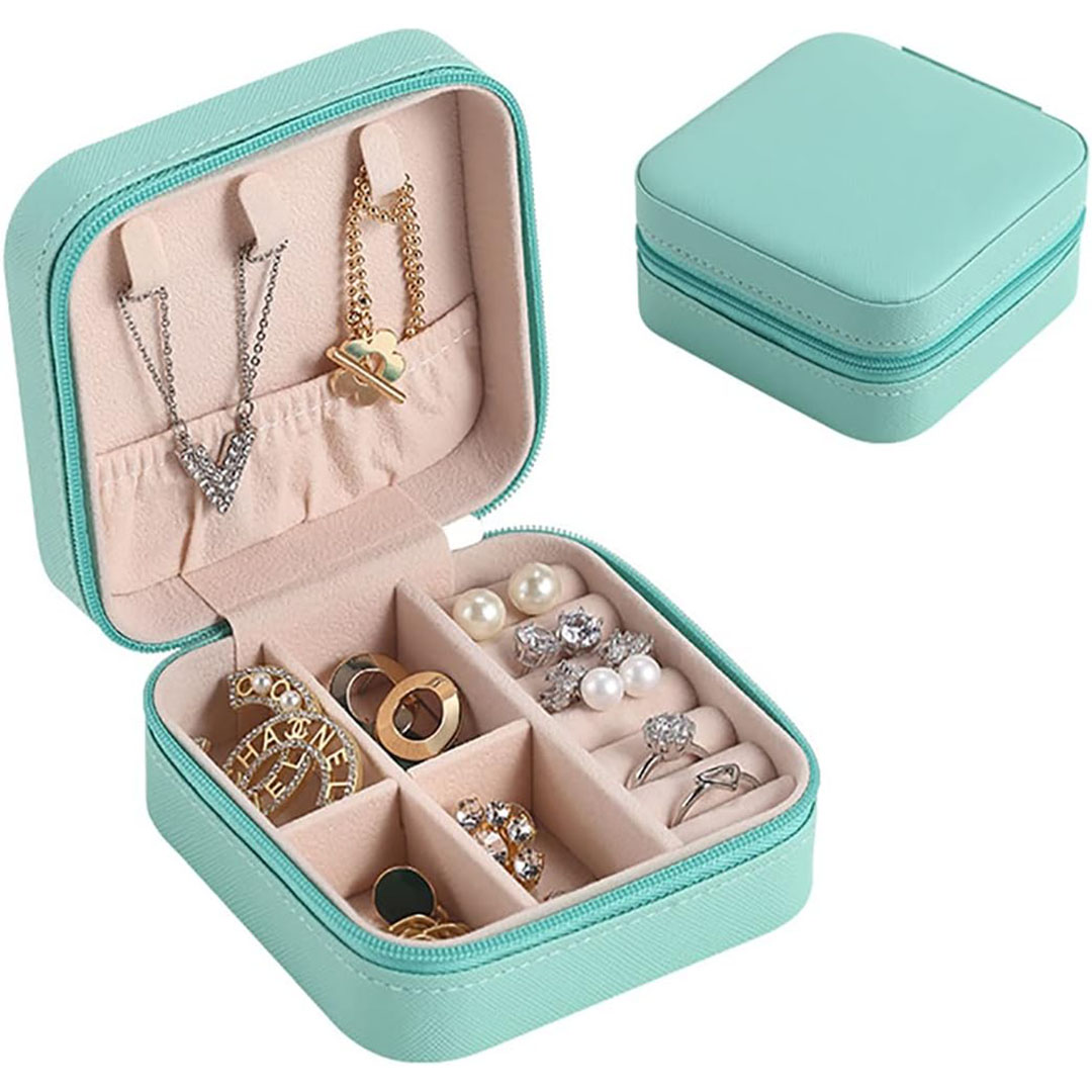 صندوق مجوهرات صغير محمول - بيبي بلو